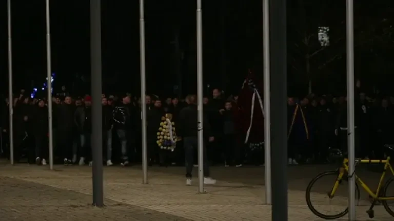 Peluza Nord și-a luat adio de la Helmut Duckadam