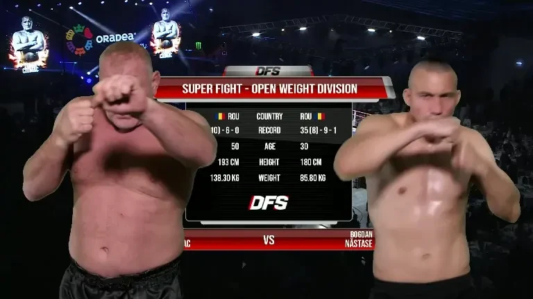 Tolea Ciumac, învins la Gala DFS de la Oradea (7.12.2024)