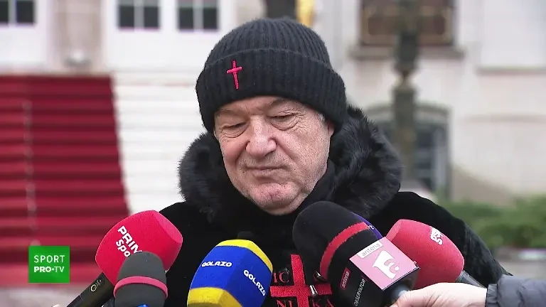 Gigi Becali, declarații după ce FCSB a urcat pe primul loc în Superliga (09.12.2024)