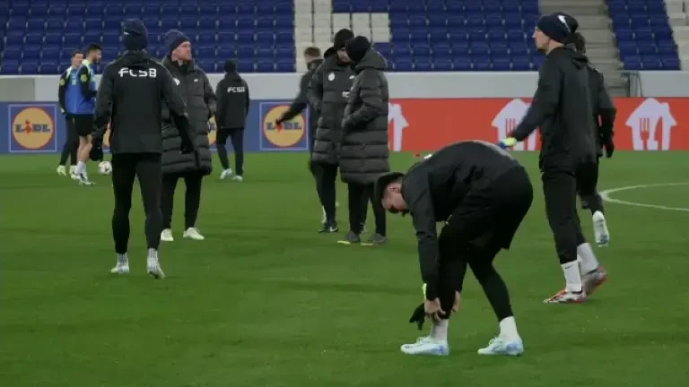 Antrenament FCSB &icirc;naintea meciului cu Hoffenheim (11.12.2024)