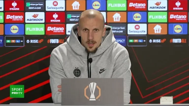 Conferință de presă Vlad Chiricheș înainte de Hoffenheim - FCSB (11.12.2024)