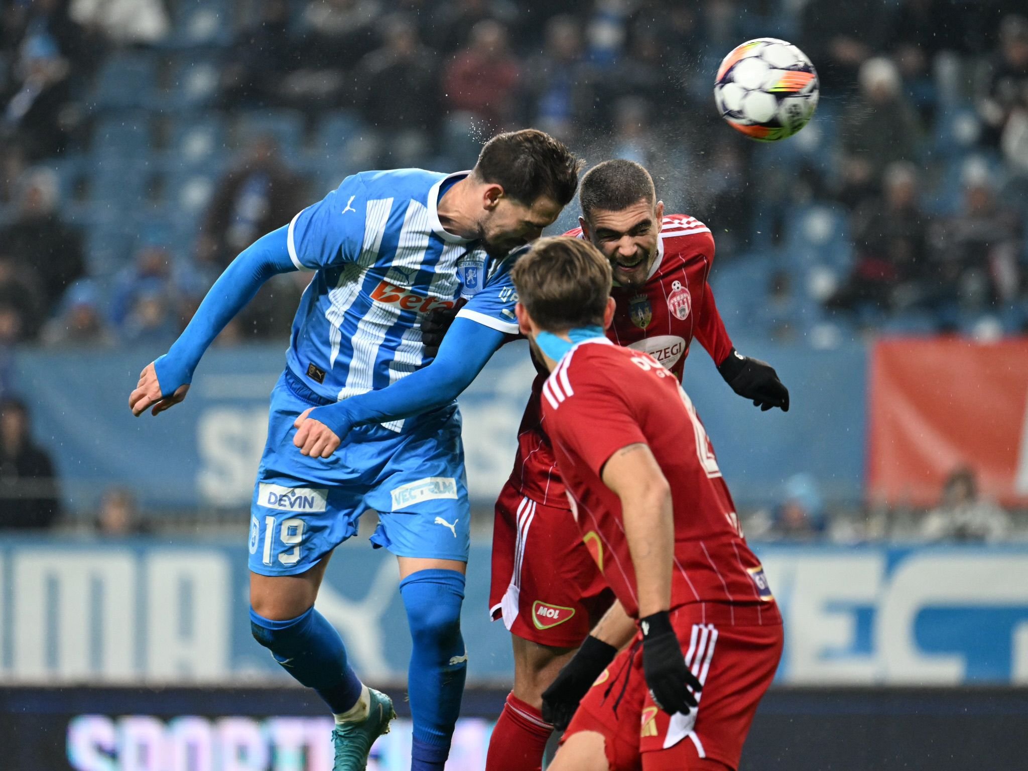 Universitatea Craiova - Sepsi OSK 2-1. Baiaram, chiar la &icirc;nălțime. Oltenii &icirc;nving și urcă pe locul 4 &icirc;n Superliga Rom&acirc;niei