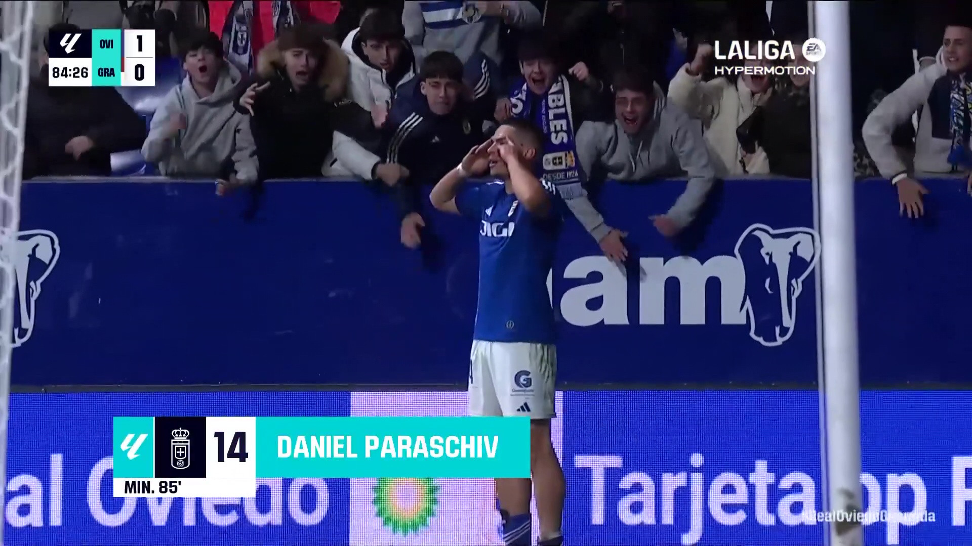 Daniel Paraschiv a adus liniștea! Gol important &icirc;n Spania, iar Real Oviedo speră la promovarea &icirc;n LaLiga