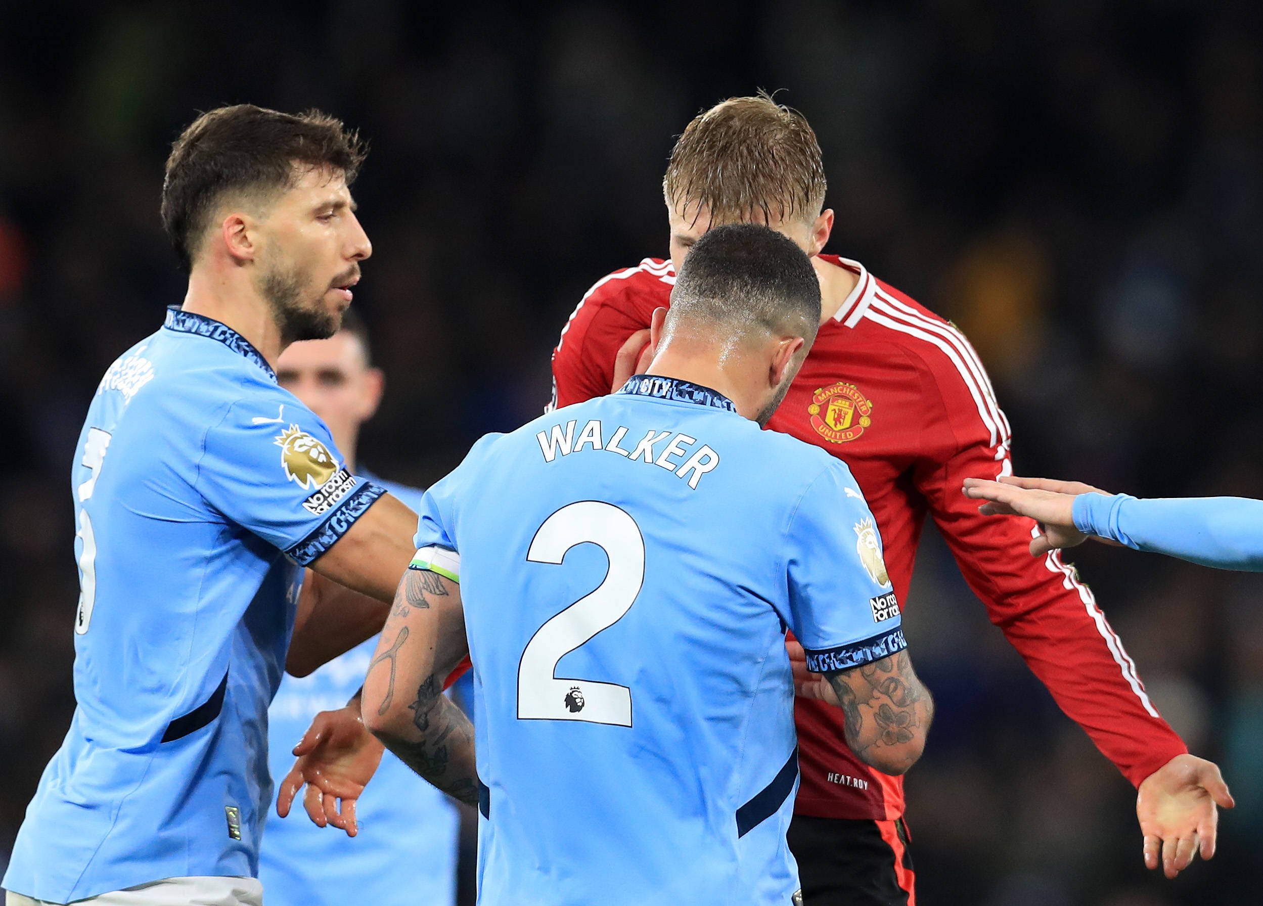 Starul lui Manchester City, desființat pentru gestul din derby-ul cu Manchester United: &rdquo;Ar trebui să &icirc;i fie rușine!&rdquo;