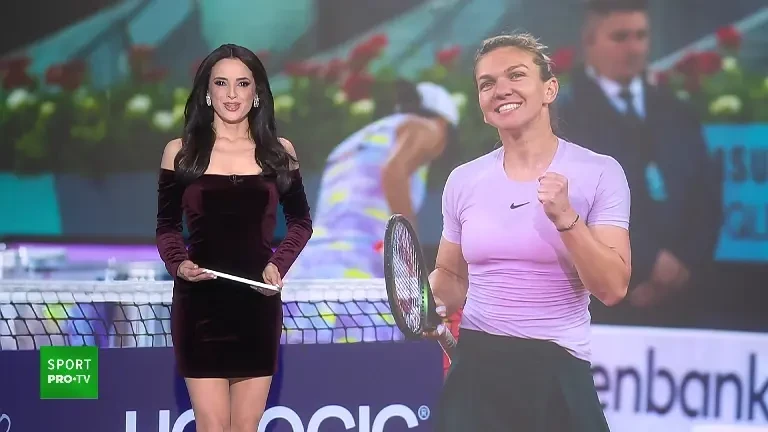 Simona Halep a făcut spectacol la Abu Dhabi și a c&acirc;știgat primul meci la turneul cu premii de 20 de milioane de dolari