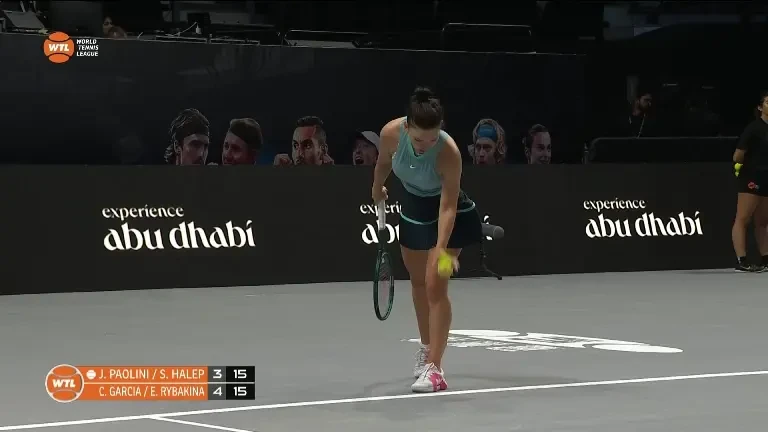 Simona Halep, depășită de Elena Rybakina la World Tennis League (VOYO EXCLUSIV)