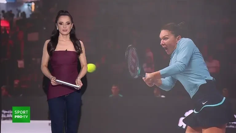 Simona Halep la World Tennis League (decembrie 2024)