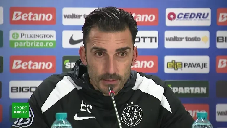 Elias Charalambous &icirc;nainte de Poli Iași - FCSB (22/12/2024)