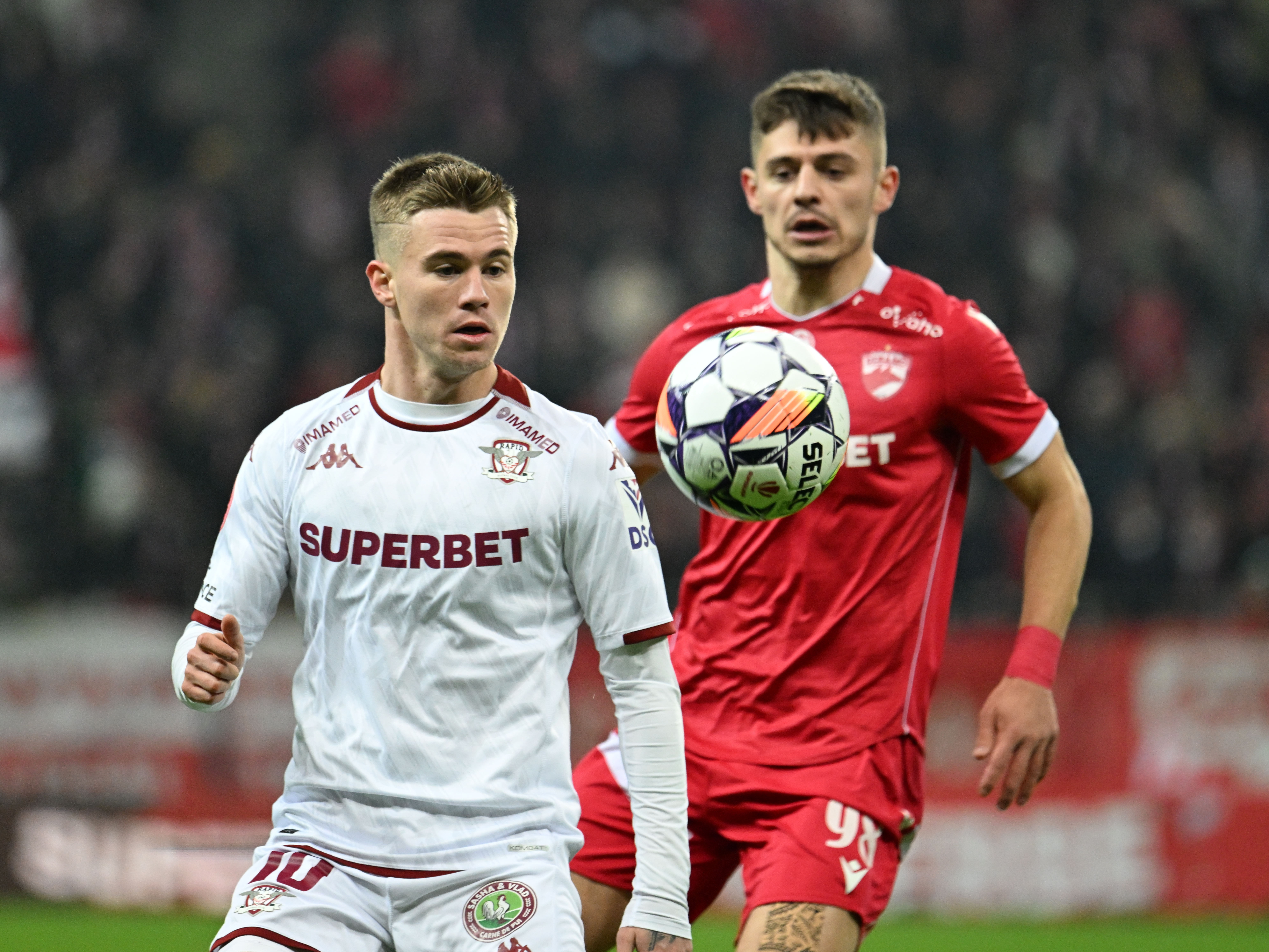 Dinamo &ndash; Rapid 0-0, cu g&acirc;ndul la vacanță: fotbal &bdquo;&icirc;nghețat&ldquo; pe Arena Națională &icirc;ntr-o remiză albă și insipidă