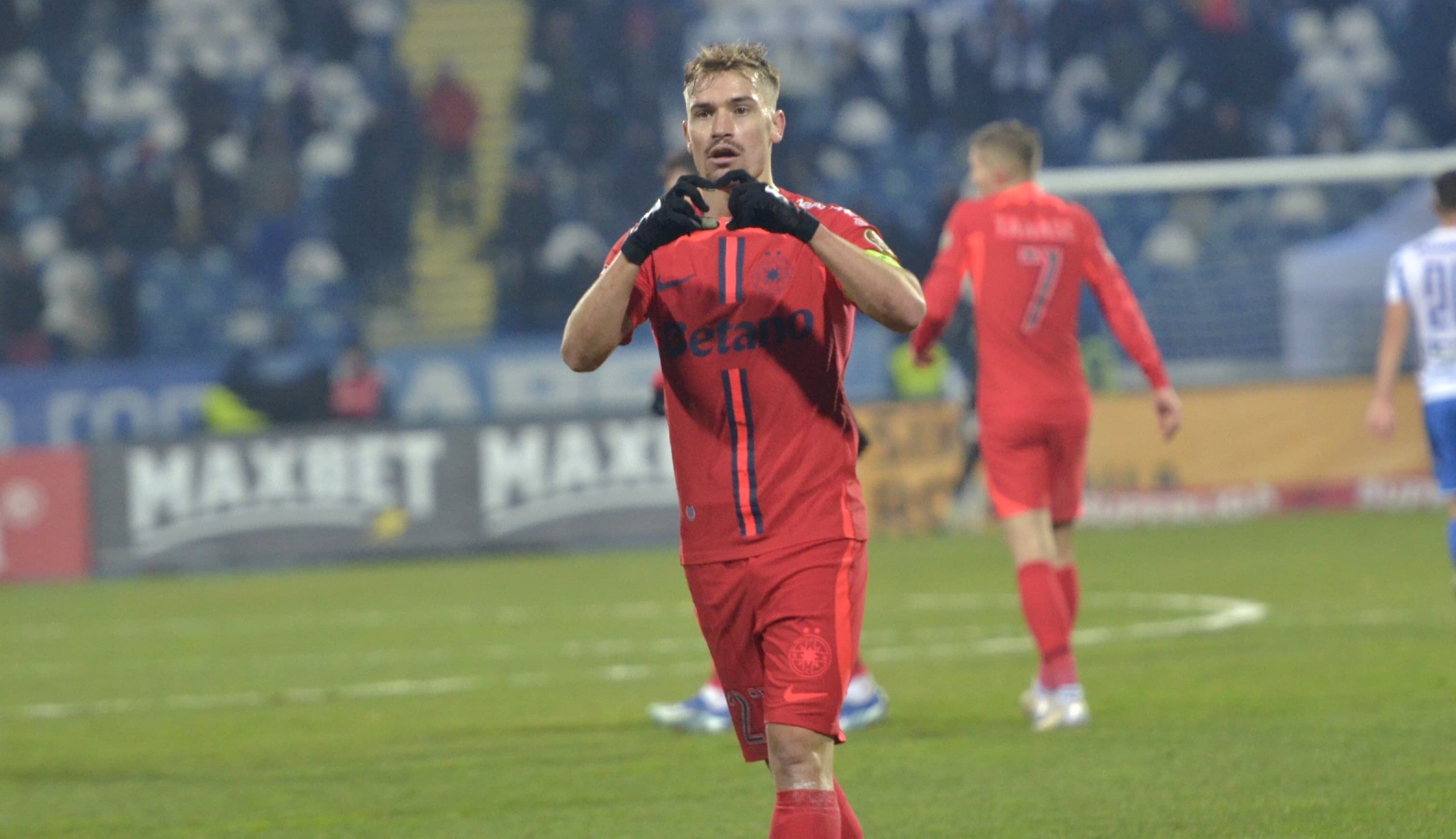 Poli Iași - FCSB 0-2. Darius &icirc;i duce sus: campioana &icirc;ncheie 2024 la egalitate cu liderul!