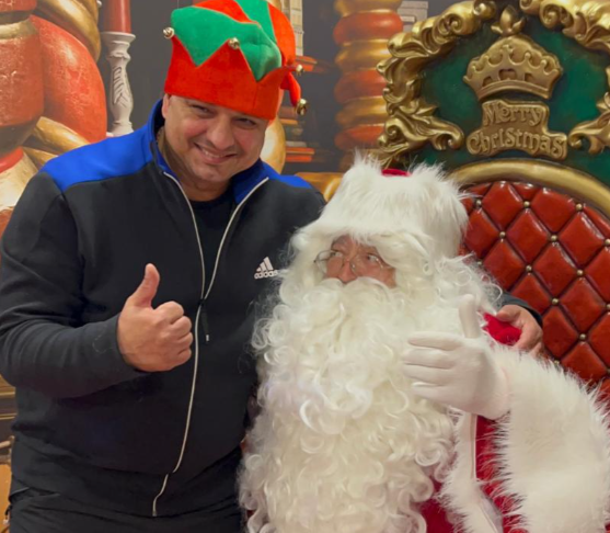 Surpriza de care a avut parte Ionel Ganea &icirc;n Laponia. Moș Crăciun era dinamovist!