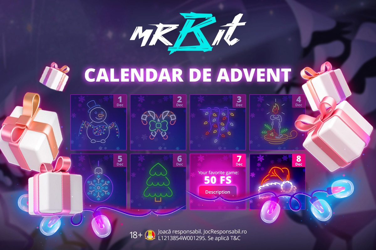 (P) Descoperă surprize zilnice cu Calendar de Advent Mr Bit!