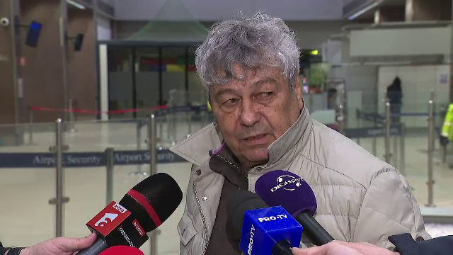 &Icirc;ntrebat despre suspendarea lui Răzvan Lucescu, Mircea Lucescu a răspuns scurt și a plecat de la interviu