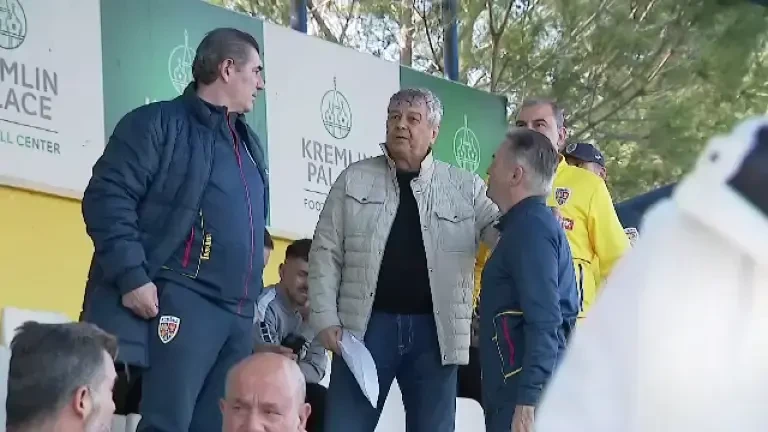 Mircea Lucescu asistă la amicalul Dinamo - FC Zurich (08.01.2025)