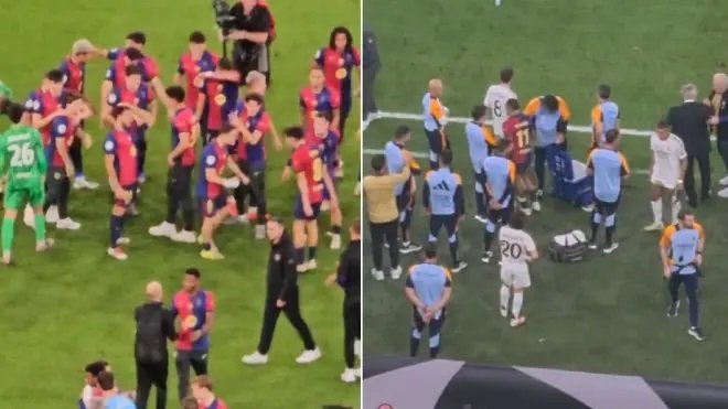Gestul care a impresionat pe toată lumea Ce făcea căpitanul Barcelonei după 5-2 cu Real Madrid &icirc;n Supercupa Spaniei