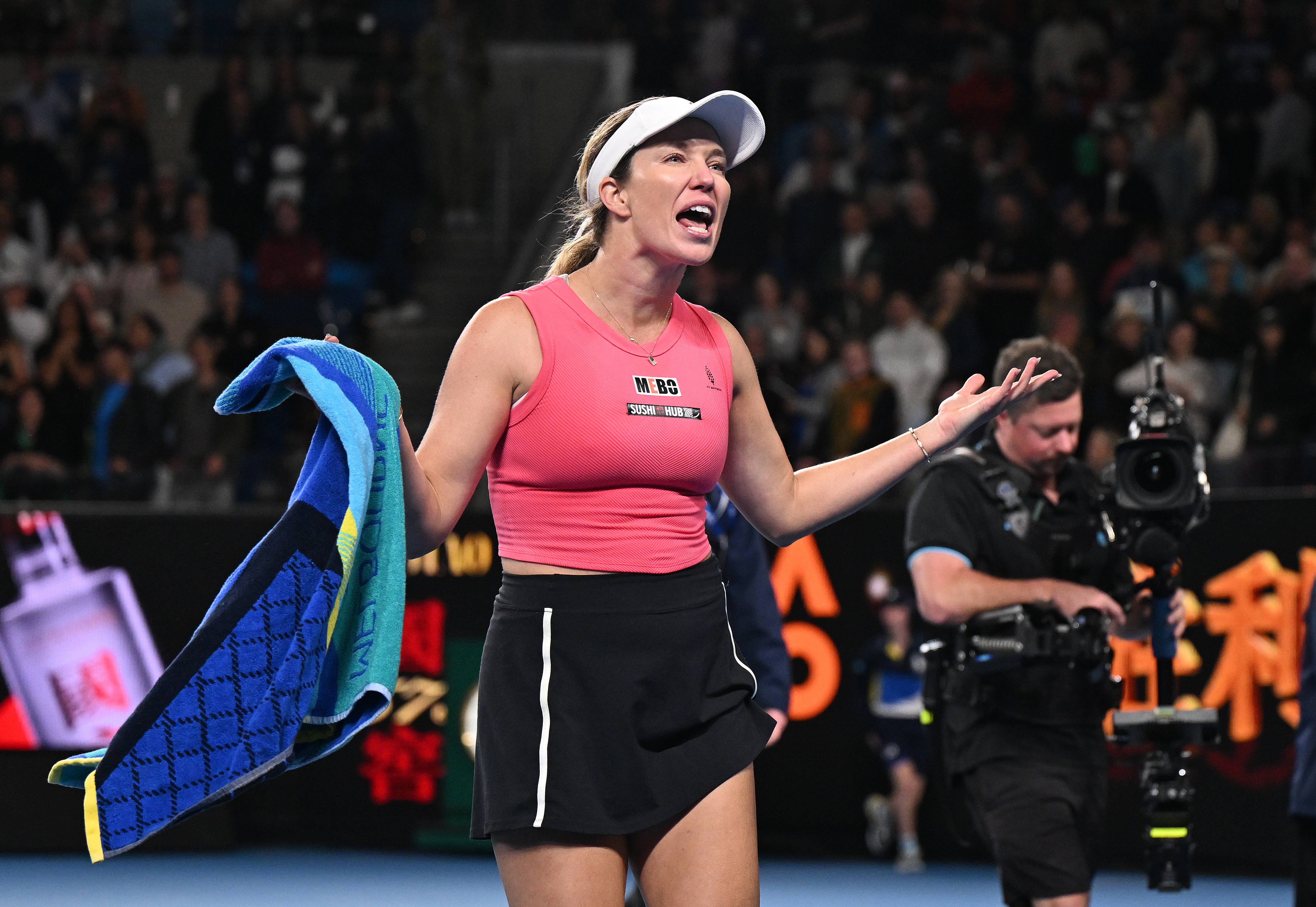 Danielle collins sua t2 ao 25