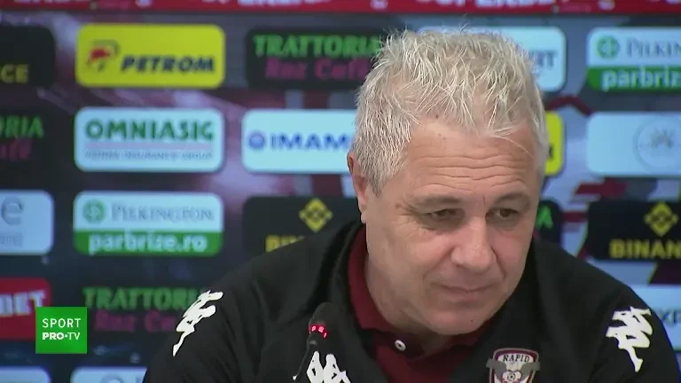 Conferința susținută de Marius Șumudică înaintea meciului cu Poli Iași (19.01.2025)