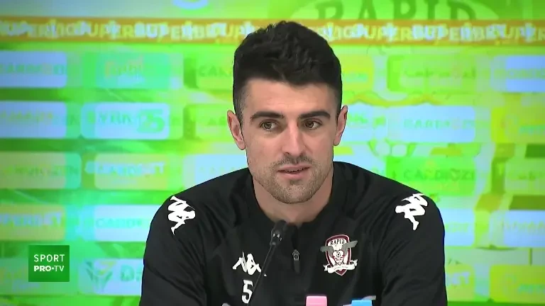Alex Pașcanu, declarații înainte de Rapid - Poli Iași (19 ianuarie 2025)