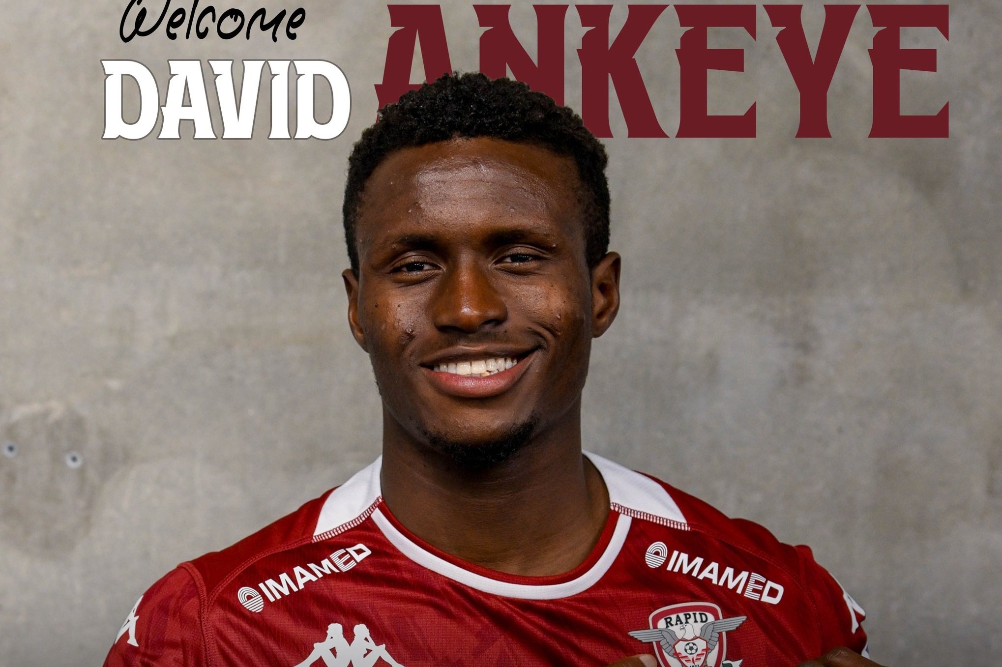 David Ankeye a fost prezentat la Rapid! Prima reacție a atacantului