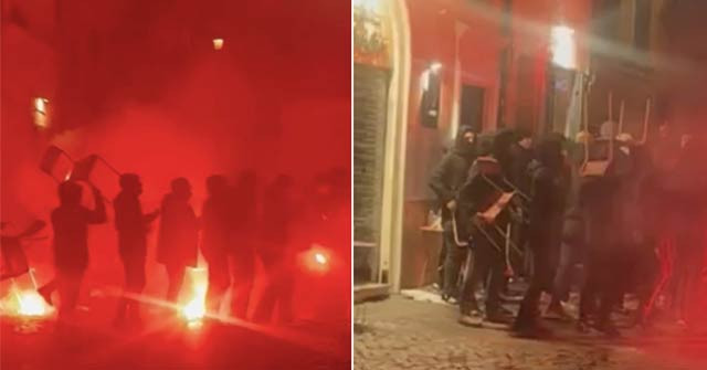 Incidente teribile la Roma, &icirc;naintea duelului dintre Lazio și Real Sociedad. Nouă persoane au fost rănite, după ciocniri violente &icirc;ntre fani