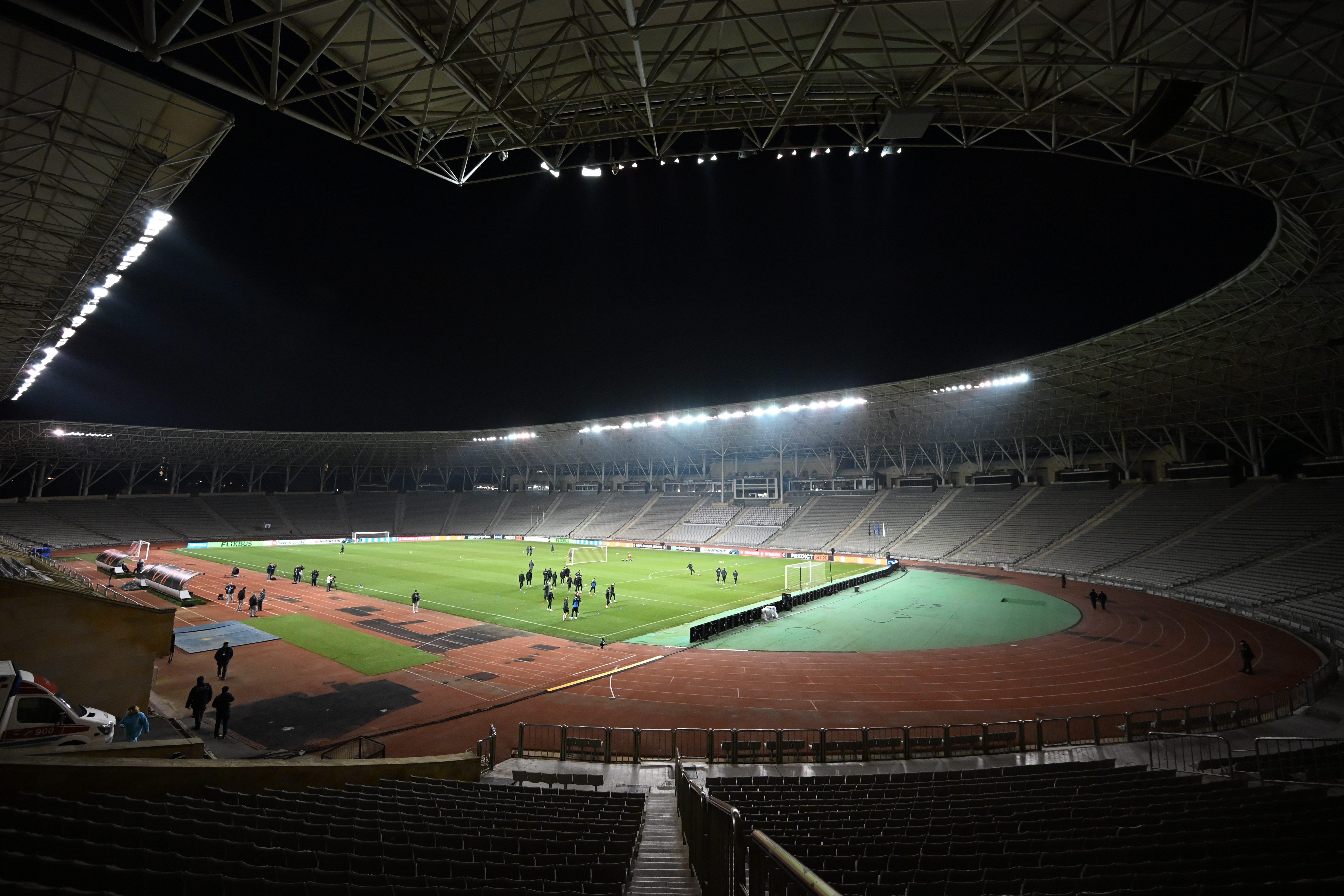 Imagini cu jucătorii lui FCSB la antrenamentul oficial de pe &rdquo;Republican Tofiq Bahramov&rdquo;