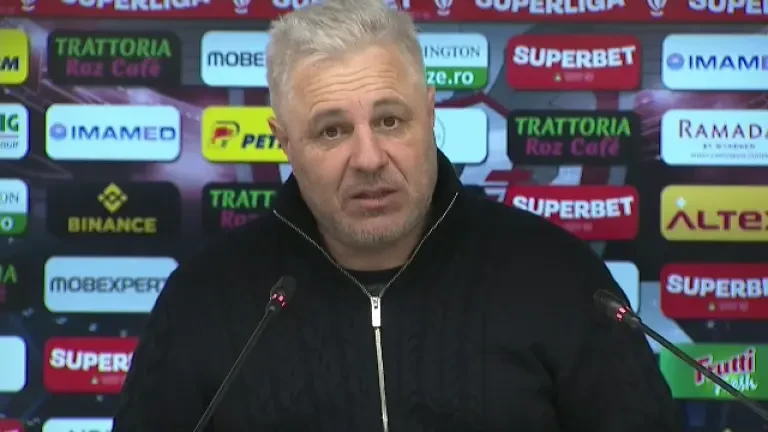 Conferință Marius Șumudică, după Rapid - Universitatea Craiova (25/01/2025)