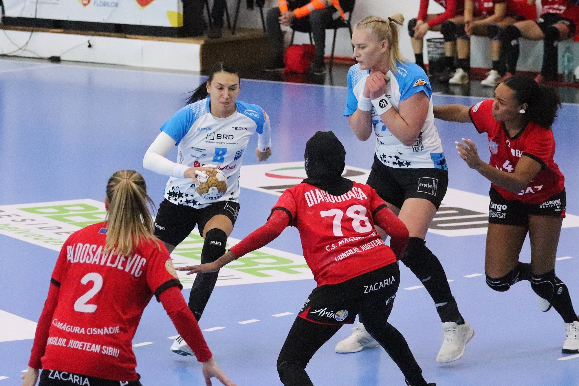 CSM București și CS Rapid, victorii &icirc;n Liga Florilor