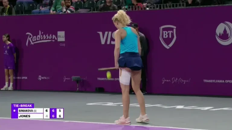 Campioană olimpică la Paris, Siniakova a pierdut un punct sufocant la Transylvania Open (LIVE pe VOYO și PRO Arena)