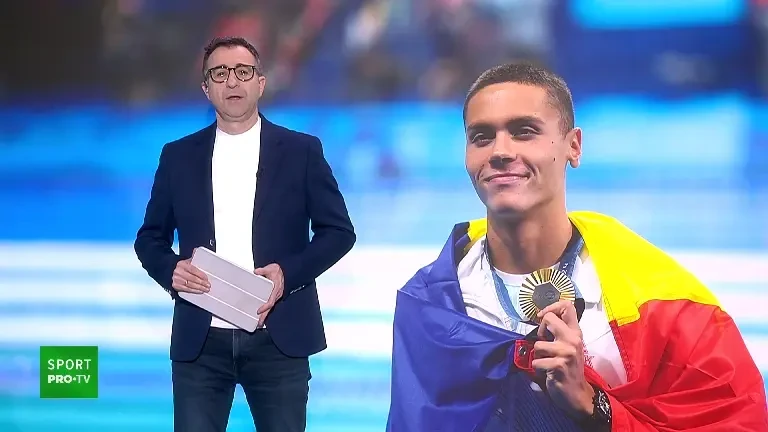 David Popovici a făcut deliciul spectatorilor cu amintirile din copilărie (5 februarie 2025)