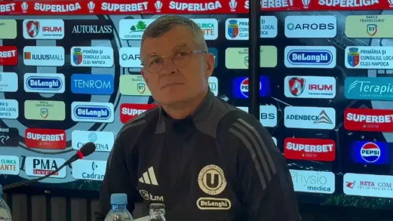 Ioan Ovidiu Sabău, conferință de presă &icirc;nainte de U Cluj - Poli Iași (07.02.2025)