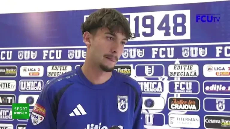 Miguel Constantinescu, prima reacție după ce a semnat cu FCU Craiova (9 februarie 2025)