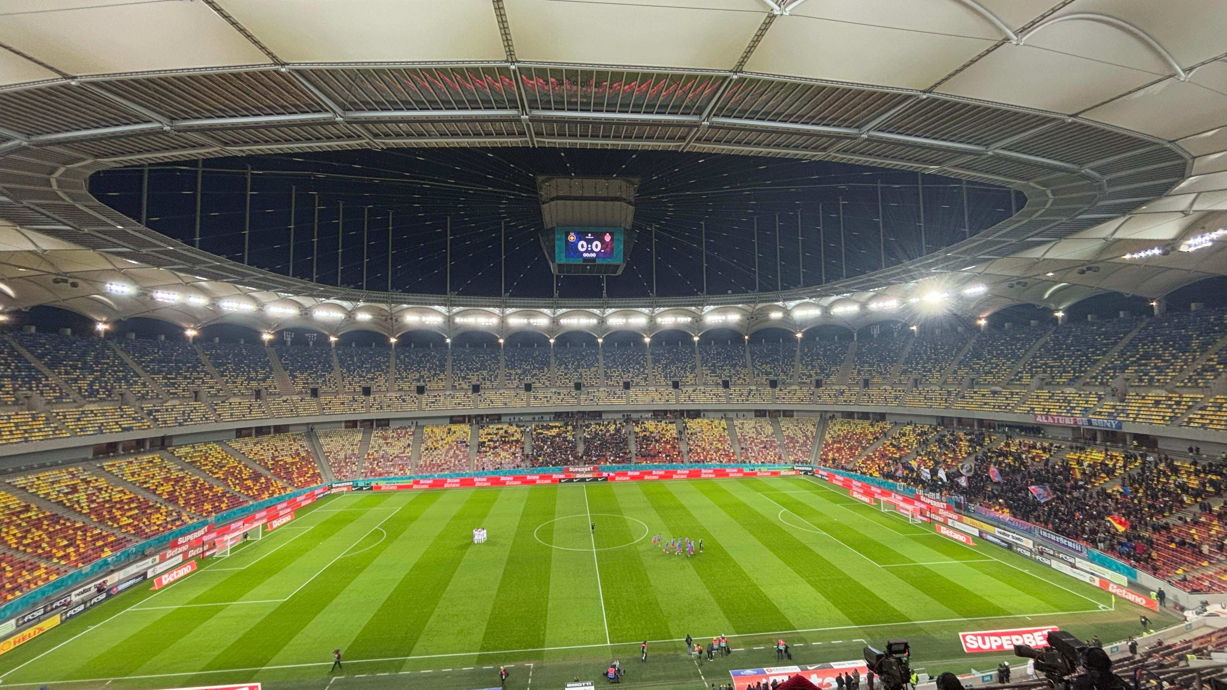 Tribunele Arenei Naționale, mai mult goale la FCSB - Sepsi