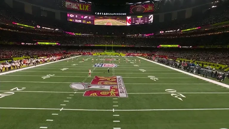 Super Bowl 2025 | Kansas - Philadelphia (primele cinci minute ale meciului)