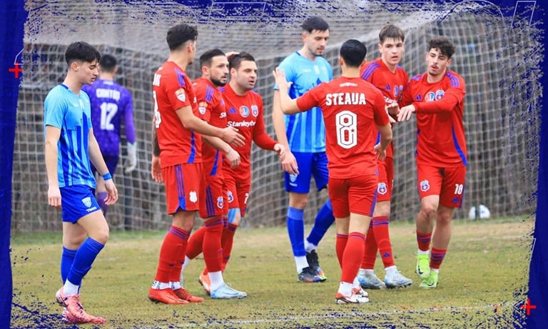 Steaua, umilită &icirc;n Ghencea &icirc;n prima repriză de jucătorul lui FCSB, revine spectaculos &icirc;ntr-un meci cu 8 goluri!