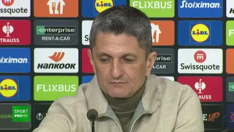 Conferință Răzvan Lucescu înainte de PAOK - FCSB (12/02/2025)