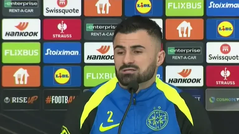 Vali Crețu, la conferința de presă înainte de PAOK - FCSB (12.02.2025)
