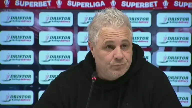 Marius Șumudică, discurs la conferința de presă, după Rapid - FC Botoșani: &rdquo;&Icirc;n mare parte, sunt decis&rdquo; (17/02/2025)