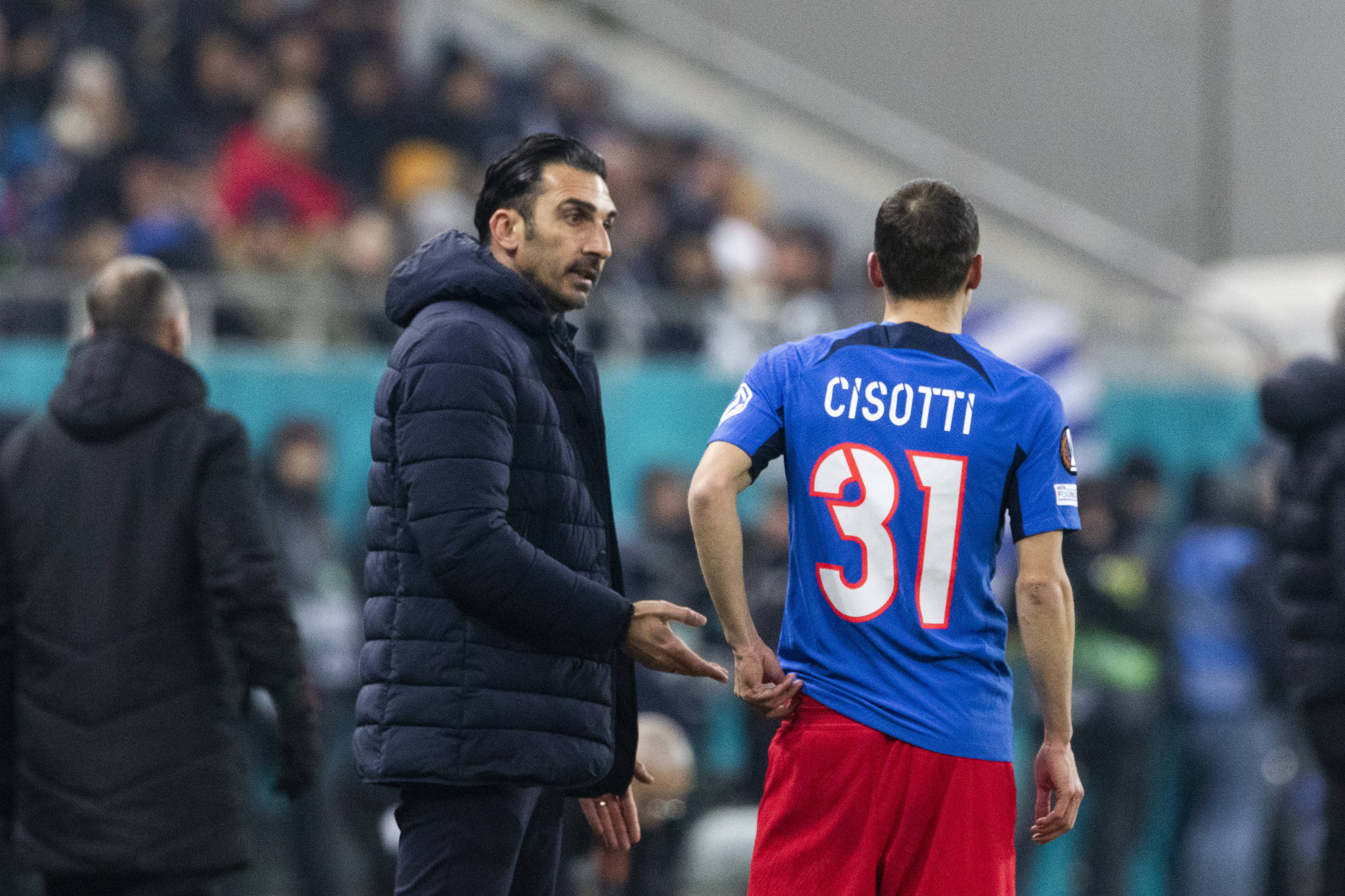 Fotografia postată de contul oficial Europa League, după golul marcat de Juri Cisotti &icirc;mpotriva lui PAOK: &bdquo;Cel mai bun italian din lume&rdquo;