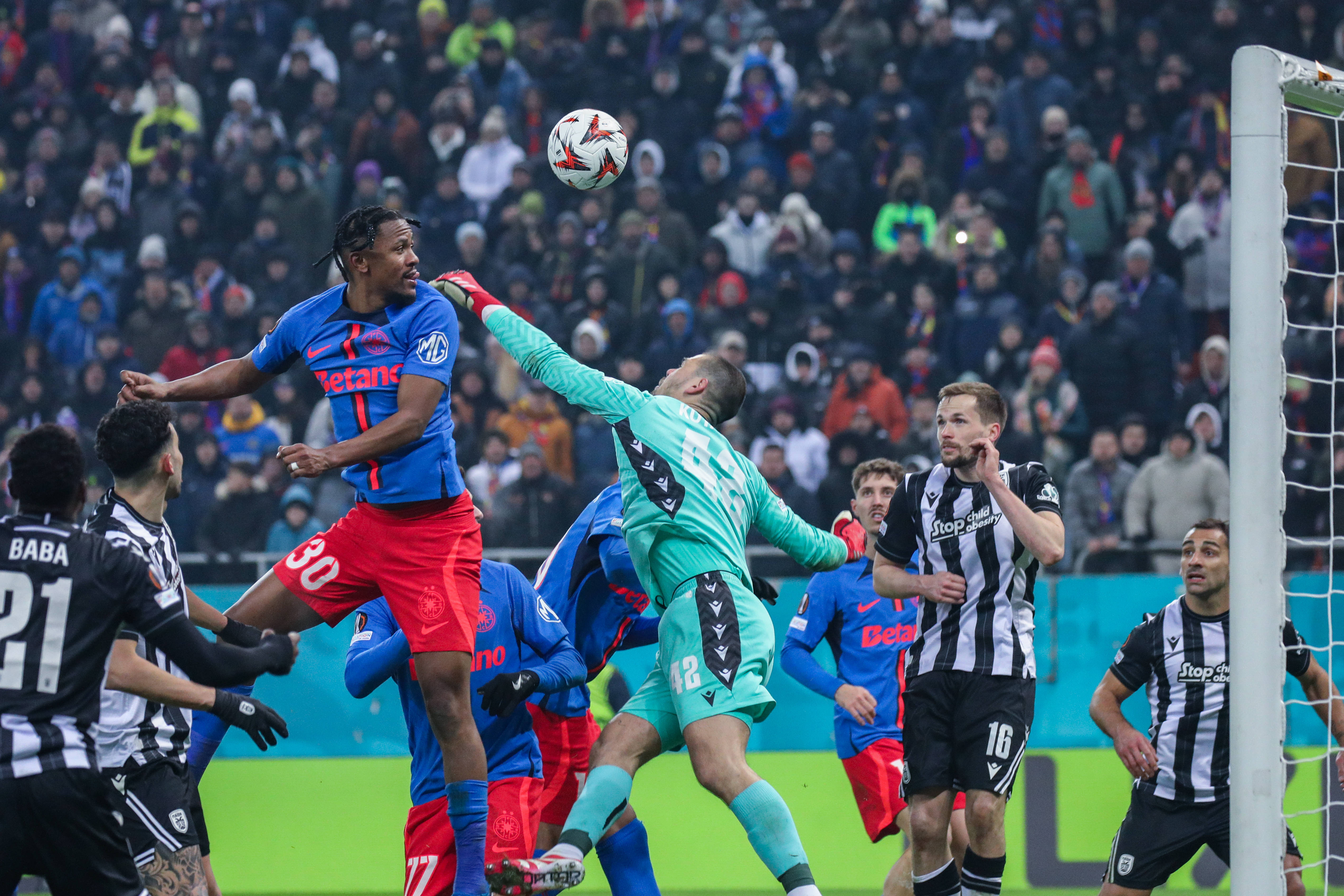 FCSB a dat toate calculele peste cap cu PAOK! Va reuși și cu Lyon? Predicția supercomputerului