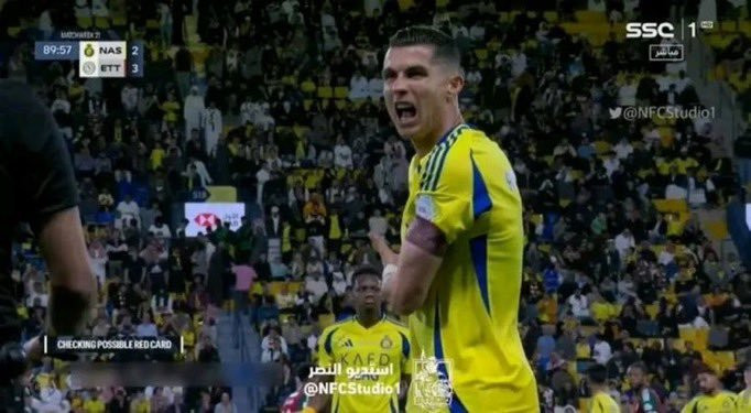 Cristiano Ronaldo, criză de nervi la Al-Nassr după cartonașul roșu arătat &icirc;n minutul 90+2!