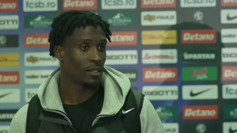 Jordan Gele, după FCSB - Dinamo 2-1: Am jucat fără presiune datorită fanilor