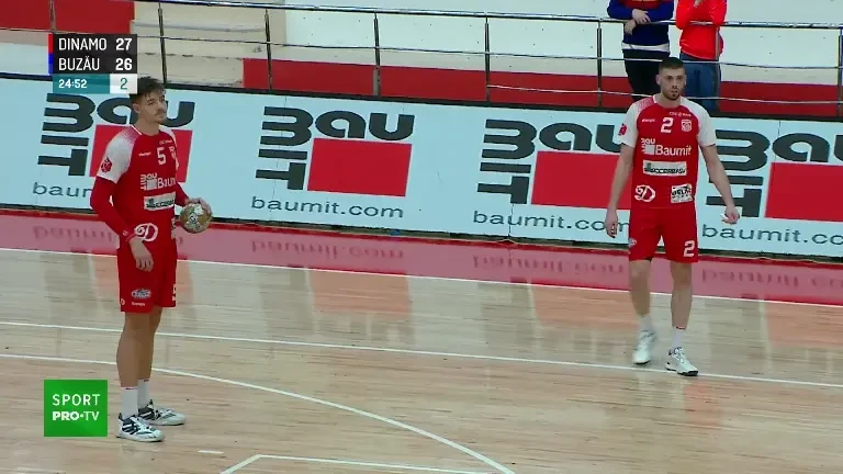 Dinamo - HC Buzău 30-26 în Liga Zimbrilor (23.02.2025)