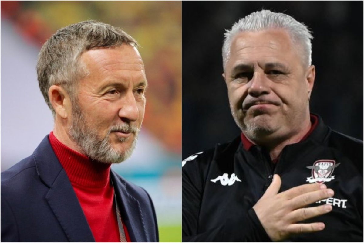 Șumudică se teme de arbitraj &icirc;nainte de Rapid &ndash; FCSB, iar Mihai Stoica i-a dat o replică inedită: &rdquo;Copy-Paste! Mi-e teamă, o spun sincer...&rdquo;