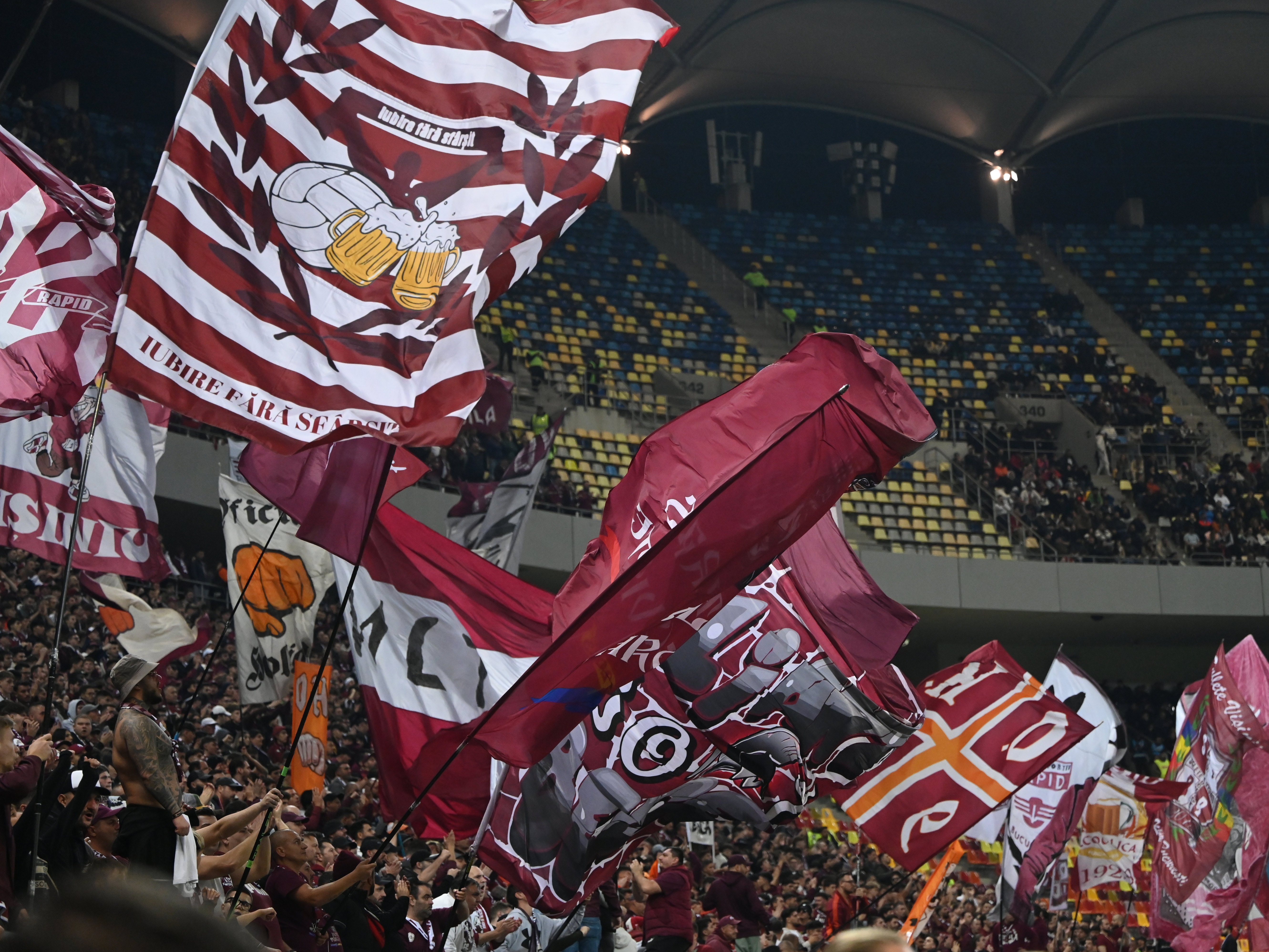 C&acirc;te bilete s-au v&acirc;ndut pentru derby-ul Rapid - FCSB