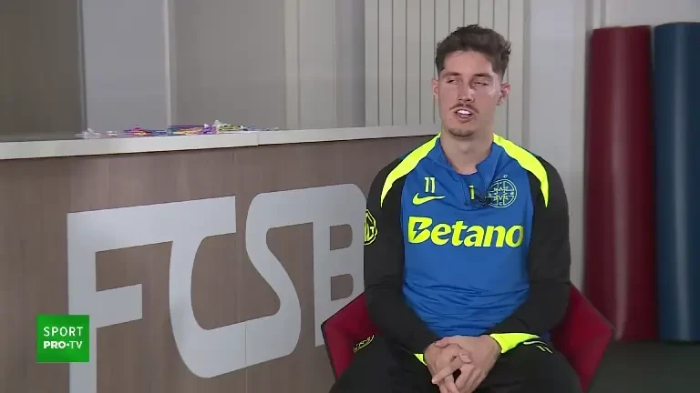 David Miculescu, &icirc;nainte de Rapid - FCSB (2 martie 2025)