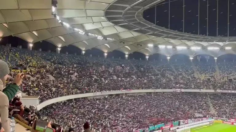 Cum arată tribunele la Rapid - FCSB, pe Arena Națională (02.03.2025)