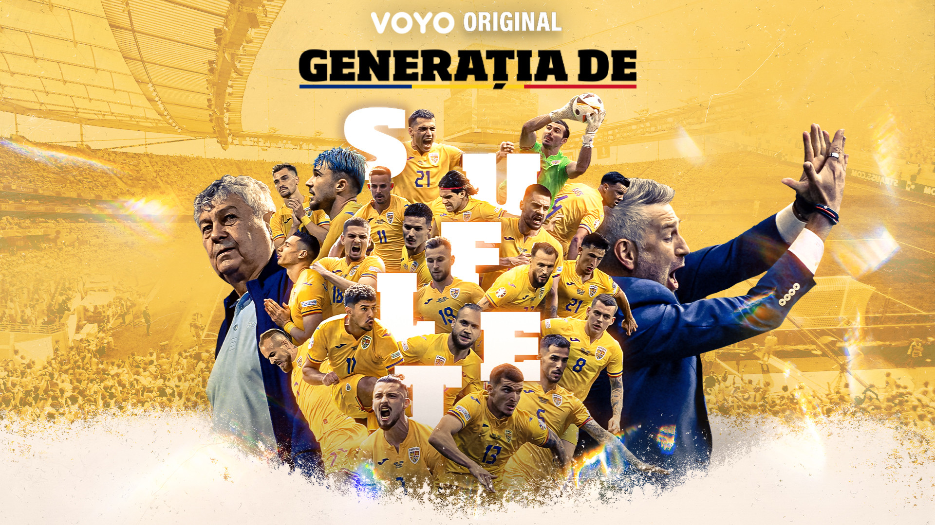 Generația de Suflet – mini-serie documentară despre tricolori, EXCLUSIV pe VOYO din 14 martie