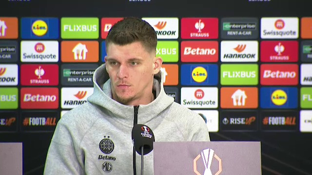 Reacția lui Ștefan T&acirc;rnovanu, c&acirc;nd a auzit că va fi urmărit de Napoli și Galatasaray la meciul cu Lyon