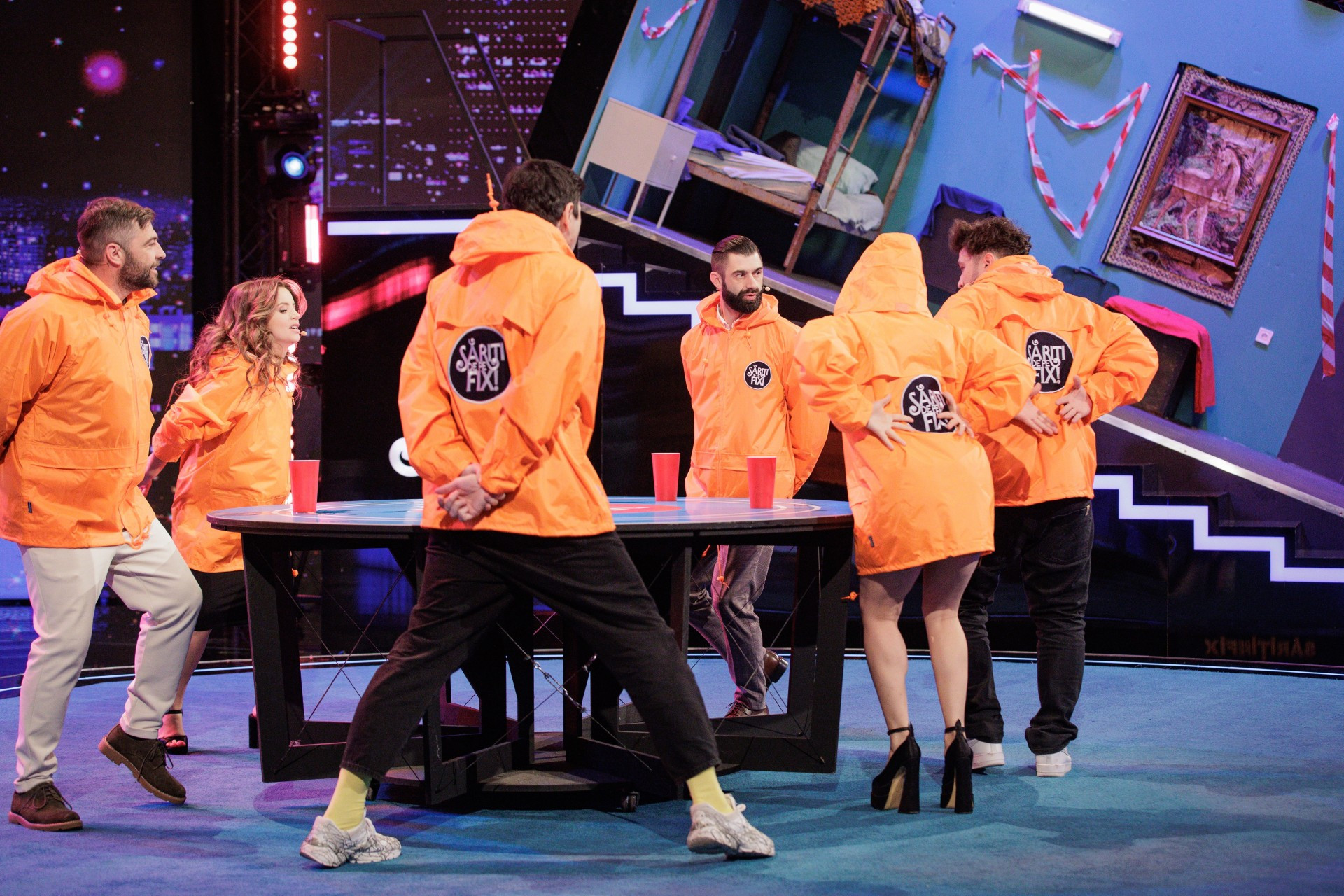 Monica B&icirc;rlădeanu și Andi Vasluianu &icirc;n ipostaze nemaivăzute, &icirc;n această seară, la Săriți de pe fix: &bdquo;Nu mai pot! Zău! Mi-e frică rău!&rdquo;