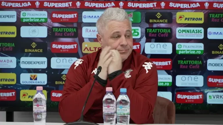 Conferință de presă Marius Șumudică, &icirc;nainte de Hermannstadt - Rapid (06/03/2025)